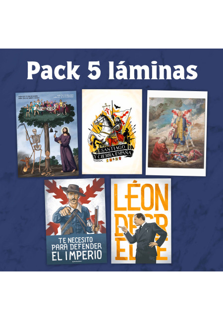 Pack 5 láminas A3